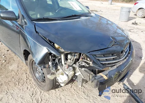 2013 Toyota Corolla Le z USA, uszkodzony, nr VIN 5YFBU4EE0DP128338